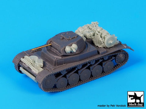 ブラックドッグ T72067 1/72 II号戦車 C 型 アクセサリーセット （ S -model用）