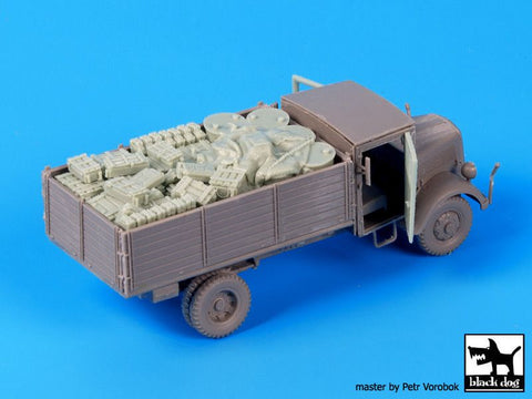 ブラックドッグ T72068 1/72 オペル・ブリッツ アクセサリーセット （ ローデン用）