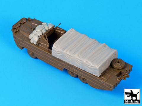 ブラックドッグ T72070 1/72 DUKW キャンバス アクセサリーセット （ イタレリ用）