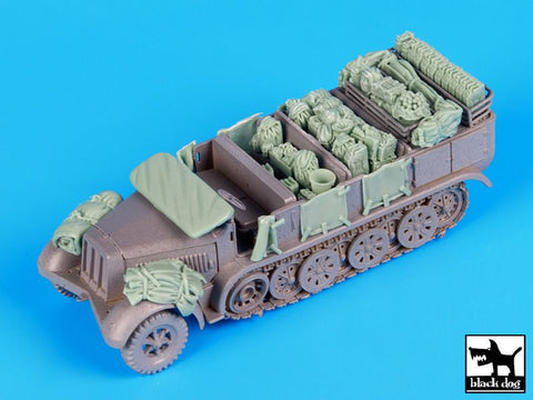 ブラックドッグ T72078 1/72 Sd.Kfz 7 アクセサリーセット （ レベル用）