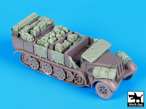 ブラックドッグ T72078 1/72 Sd.Kfz 7 アクセサリーセット （ レベル用）