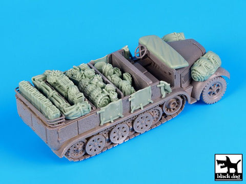 ブラックドッグ T72078 1/72 Sd.Kfz 7 アクセサリーセット （ レベル用）