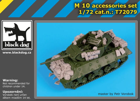 ブラックドッグ T72079 1/72 M-10 アクセサリーセット （ ユニモデル用）