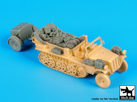ブラックドッグ T72080 1/72 Sd.Kfz 10 ＆ Sd.Ah.32 アクセサリーセット （ MK 72用）
