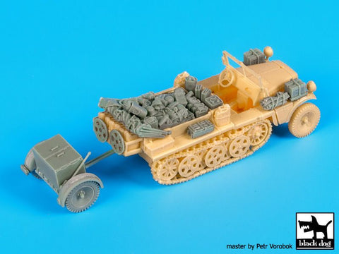 ブラックドッグ T72080 1/72 Sd.Kfz 10 ＆ Sd.Ah.32 アクセサリーセット （ MK 72用）