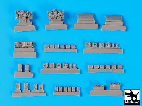 ブラックドッグ T72082 1/72 アメリカ軍 ジープ アクセサリーセット （ ドラゴン用）