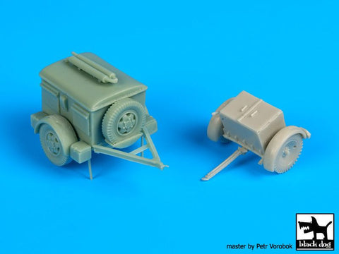 ブラックドッグ T72086 1/72 S.d.Ah32+S.d.Ah 24 コンプリートキット