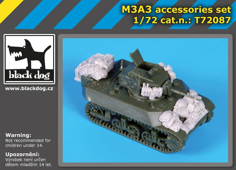 ブラックドッグ T72087 1/72 M3A3 アクセサリーセット （ S -model用）