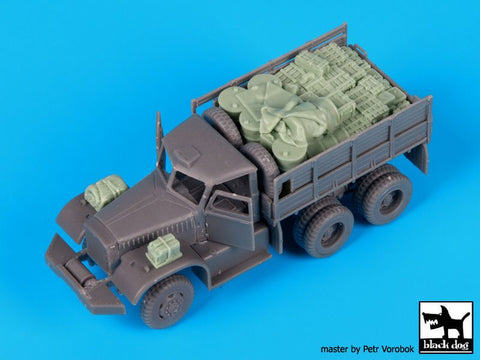ブラックドッグ T72089 1/72 T 968 カーゴトラック アクセサリーセット （ IBG Models用）