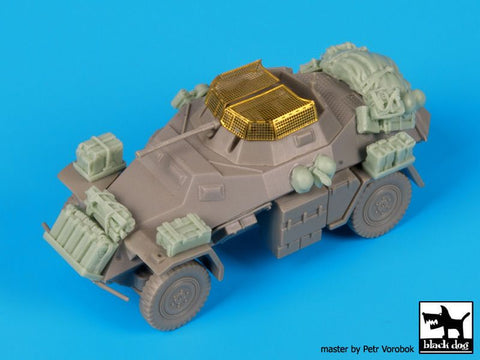 ブラックドッグ T72090 1/72 Sd.Kfz 222 アクセサリーセット （ ドラゴン用）