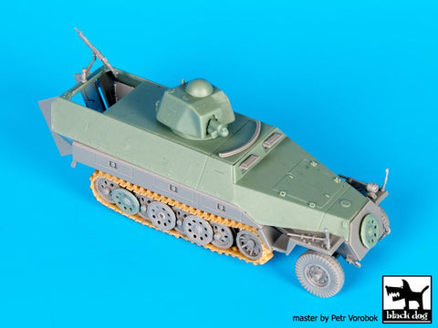 ブラックドッグ T72093 1/72 Sd.Kfz.251 D型 ＆ オチキス ターレット コンバージョンセット （ ドラゴン用）