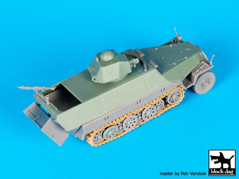 ブラックドッグ T72093 1/72 Sd.Kfz.251 D型 ＆ オチキス ターレット コンバージョンセット （ ドラゴン用）