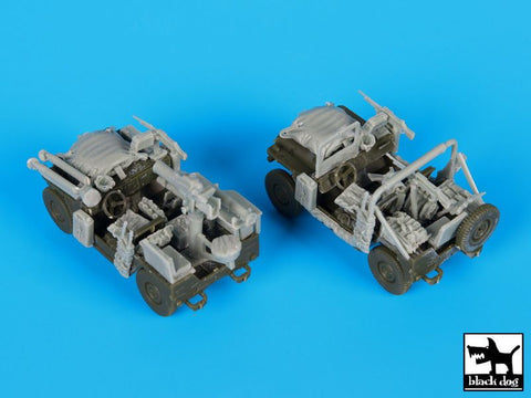 ブラックドッグ T72094 1/72 イスラエル国防軍 M-151 アクセサリーセット （ S -model用）