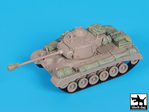 ブラックドッグ T72099 1/72 アメリカ軍 M26 パーシング アクセサリーセット （ トランぺッター用）