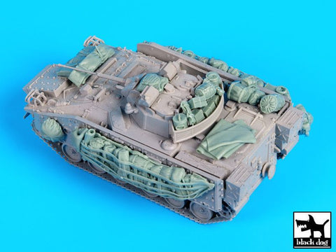 ブラックドッグ T72100 1/72 イギリス軍 ウォーリア装甲戦闘車 アクセサリーセット （ トランぺッター用）