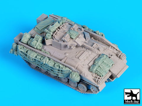 ブラックドッグ T72100 1/72 イギリス軍 ウォーリア装甲戦闘車 アクセサリーセット （ トランぺッター用）