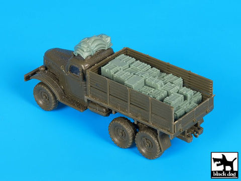 ブラックドッグ T72104 1/72 Zil 157 ソビエト 軍用 トラック アクセサリーセット （ トランぺッター用）