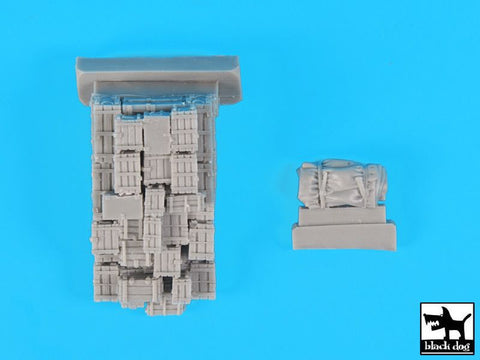 ブラックドッグ T72104 1/72 Zil 157 ソビエト 軍用 トラック アクセサリーセット （ トランぺッター用）