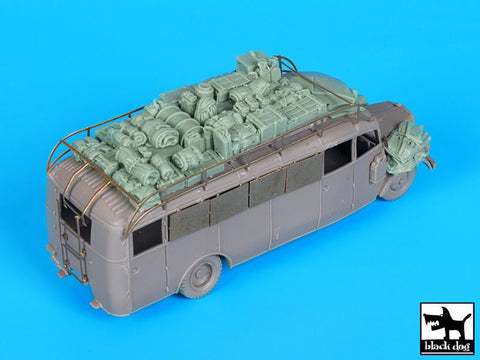 ブラックドッグ T72105 1/72 オペル3.6-47 オムニバス シュタブワーゲン用 アクセサリーセット （ ローデン用）