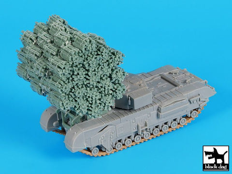 ブラックドッグ T72109 1/72 チャーチル MK IV用 粗朶束フレーム （ ドラゴン用）