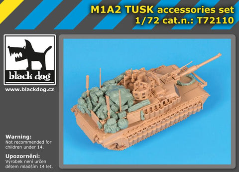 ブラックドッグ T72110 1/72 M1A2 TUSK アクセサリーセット （ タイガーモデル用）