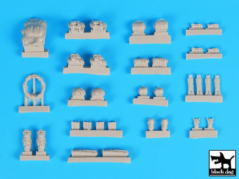 ブラックドッグ T72110 1/72 M1A2 TUSK アクセサリーセット （ タイガーモデル用）