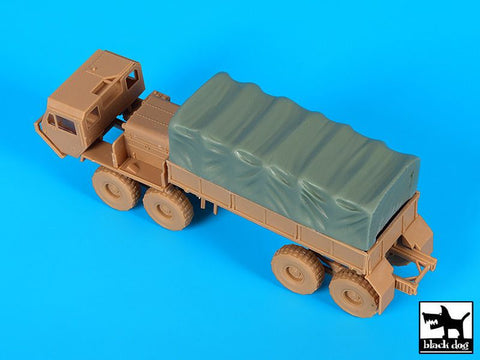 ブラックドッグ T72115 1/72 M 977 カーゴ トラック キャンバス アクセサリーセット （ アカデミー用）