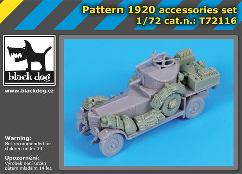 ブラックドッグ T72116 1/72 パターン1920 アクセサリーセット （ ローデン用）