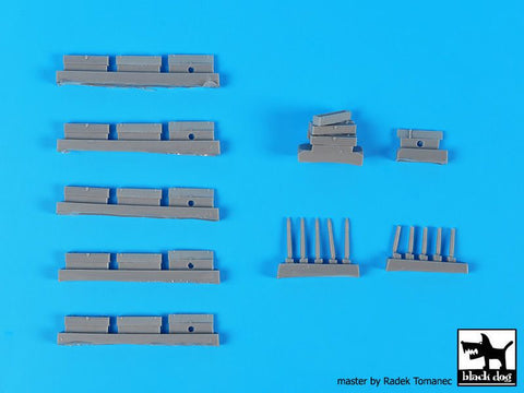 ブラックドッグ T72118 1/72 キングタイガー用弾薬箱