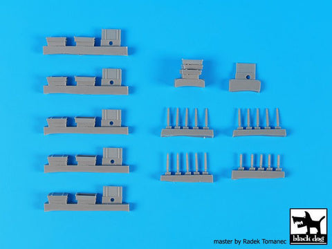 ブラックドッグ T72119 1/72 パンサー IV用弾薬箱