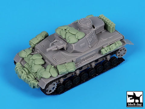 ブラックドッグ T72123 1/72 IV号戦車 アクセサリーセット （ ドラゴン用）