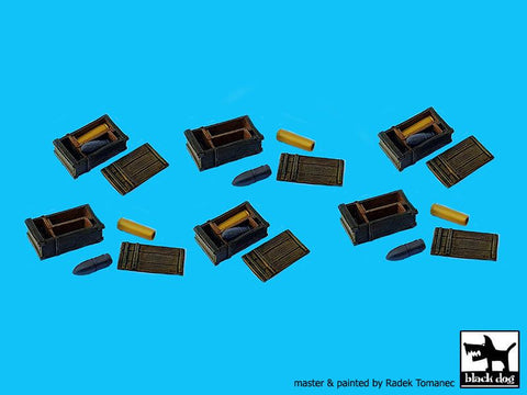 ブラックドッグ T72129 1/72 ISU -152 ソビエト 弾薬箱 （汎用）