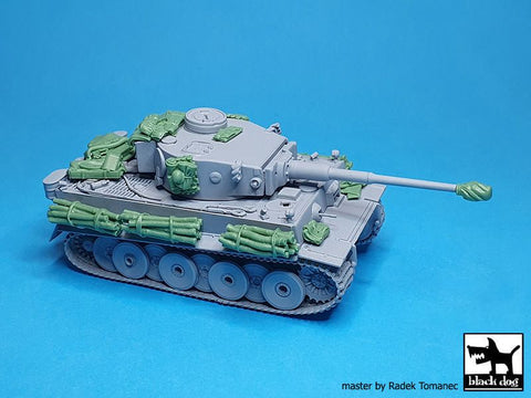 ブラックドッグ T72130 1/72 タイガー I アクセサリーセット （ドラゴン用）