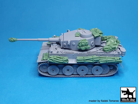 ブラックドッグ T72130 1/72 タイガー I アクセサリーセット （ドラゴン用）