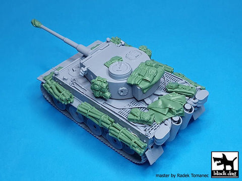 ブラックドッグ T72130 1/72 タイガー I アクセサリーセット （ドラゴン用）