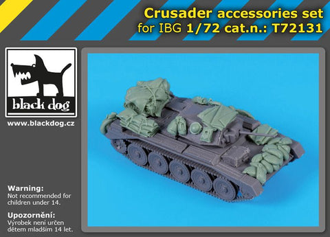 ブラックドッグ T72131 1/72 クルセイダー アクセサリーセット （IBGモデルス用）