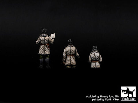 ブラックドッグ T72134 1/72 ロシア兵 WW II 冬季 （汎用）