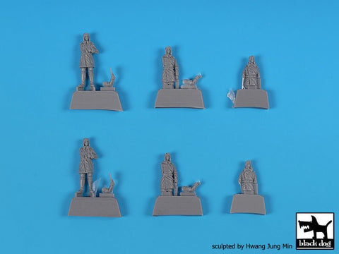 ブラックドッグ T72134 1/72 ロシア兵 WW II 冬季 （汎用）