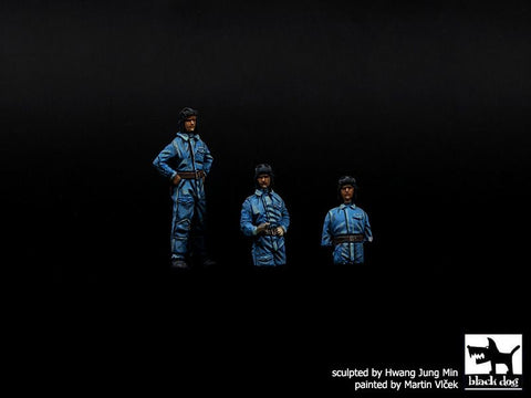 ブラックドッグ T72135 1/72 ロシア WW II 戦車 クルー 夏季 （汎用）