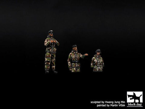 ブラックドッグ T72137 1/72 ドイツ WW II 戦車 クルー （汎用）