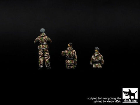 ブラックドッグ T72137 1/72 ドイツ WW II 戦車 クルー （汎用）