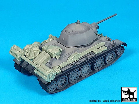 ブラックドッグ T72140 1/72 T 34/76 アクセサリーセット(ズベズダ用)