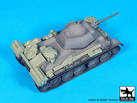 ブラックドッグ T72140 1/72 T 34/76 アクセサリーセット(ズベズダ用)