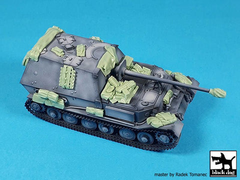 ブラックドッグ T72145 1/72 Sd. Kfz 184 フェルディナンド アクセサリーセット(ズベズダ用)