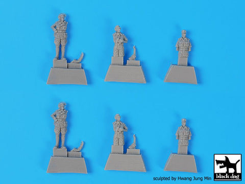 ブラックドッグ T72149 1/72 ドイツ 戦車兵 北アフリカ フィギュア