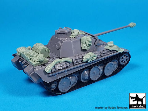 ブラックドッグ T72150 1/72 ドイツ V号戦車 パンサーG型 アクセサリーセット (ハセガワ用)