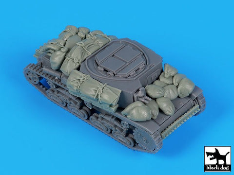 ブラックドッグ T72161 1/72 イタリア M13/40 指揮戦車 カルロコマンドアクセサリーセット(IBGモデル用)