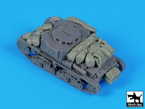 ブラックドッグ T72161 1/72 イタリア M13/40 指揮戦車 カルロコマンドアクセサリーセット(IBGモデル用)