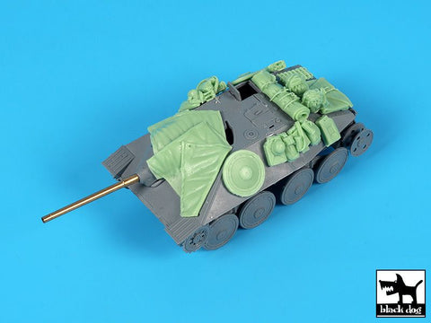 ブラックドッグ T72162 1/72 ヤークトパンサー 38 ヘッツァー アクセサリーセット(ヴェスピッドモデル用)