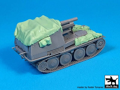 ブラックドッグ T72165 1/72 38(t) 対戦車自走砲 グリレM型 アクセサリーセット (レベル用)